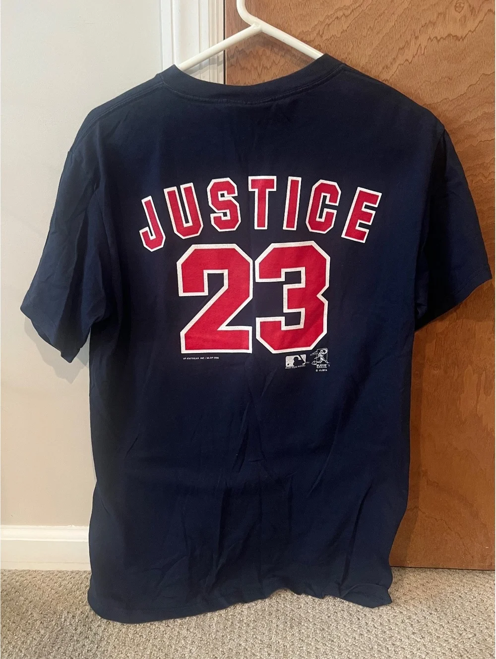 2000 Cleveland Indians David Justice Kids T-Shirt